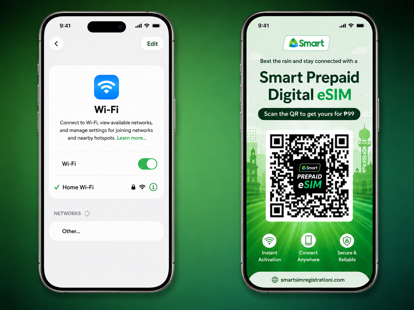 Register a Smart eSIM in the Philippines