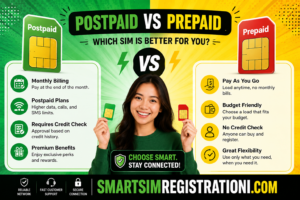 Postpaid vs Prepaid Smart SIM Registration