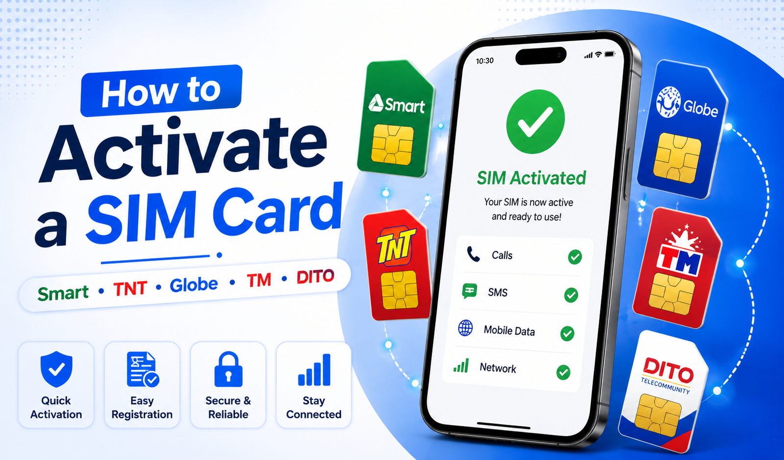 How to Activate SIM Card in the Philippines